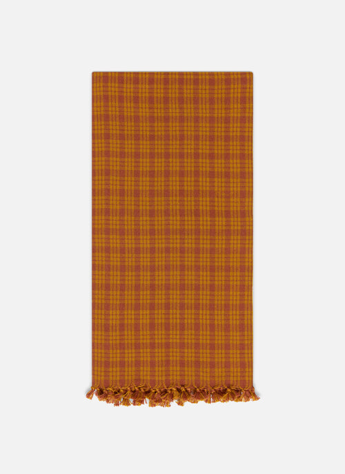 KATHERINE PLAID - Saffron Tea Towel