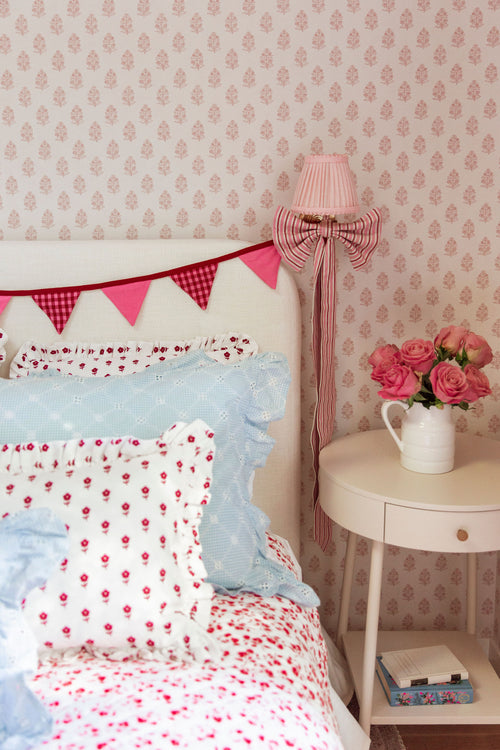 MINI GINGHAM - Valentine Flag Garland