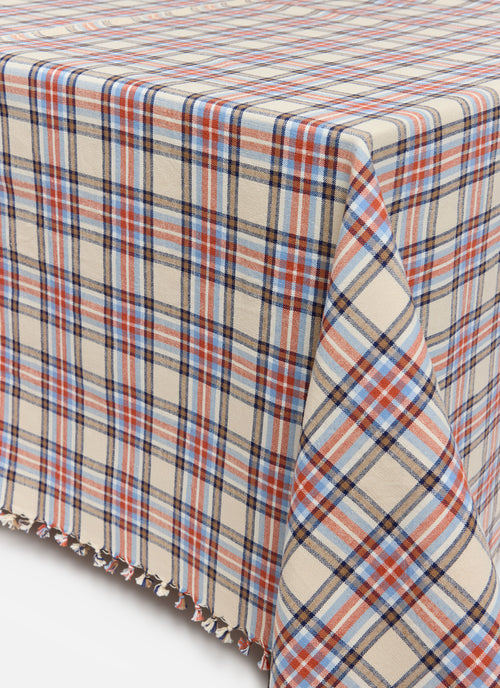 LAUREL PLAID - Multi Tablecloth