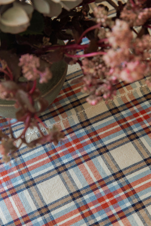 LAUREL PLAID - Multi Tablecloth