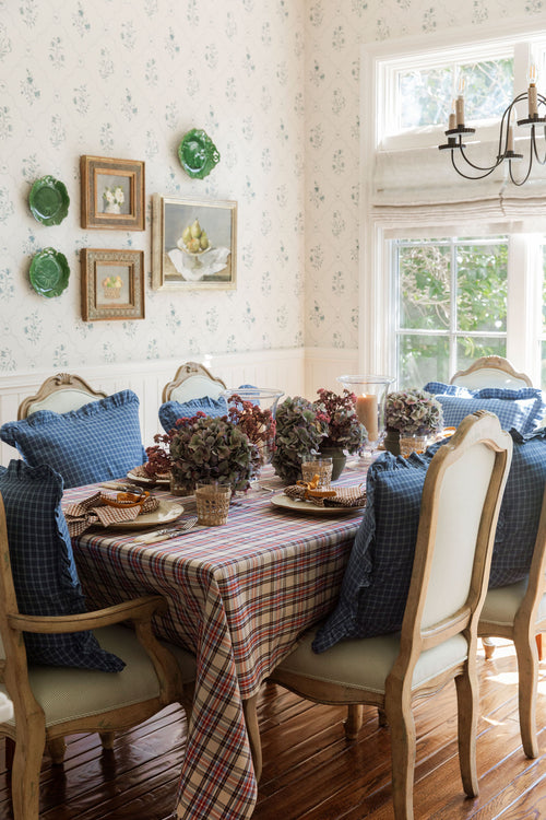 LAUREL PLAID - Multi Tablecloth