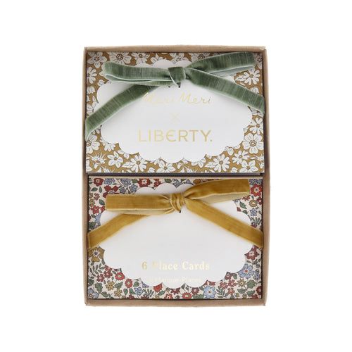 Meri Meri x Liberty Fall Place Cards (x6)