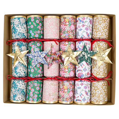 Meri Meri x Liberty Origami Star Crackers (x6)