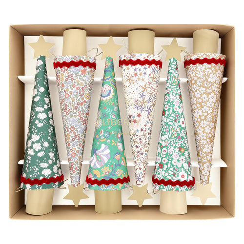 Meri Meri x Liberty Tree Crackers (x6)