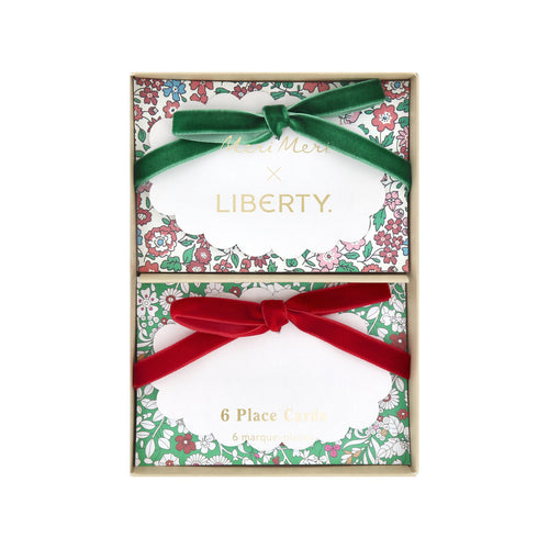 Meri Meri x Liberty Winter Place Cards (x6)