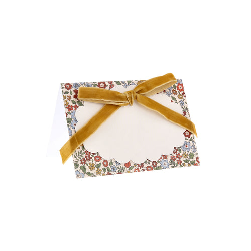 Meri Meri x Liberty Fall Place Cards (x6)