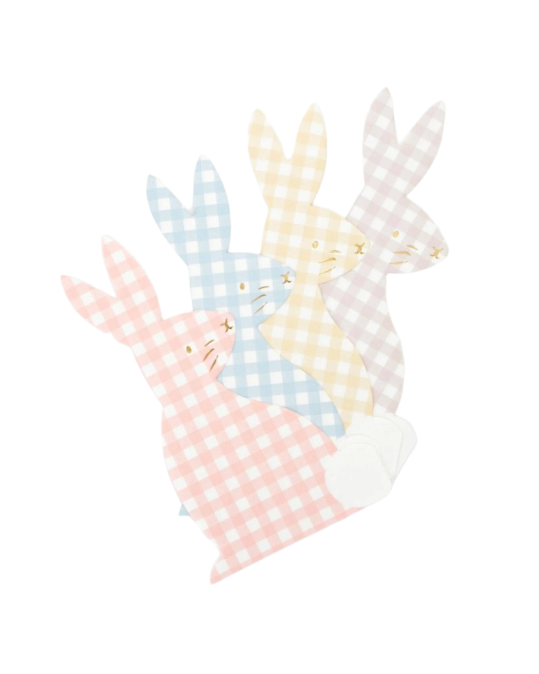 Gingham Bunny Napkins – Heather Taylor Home
