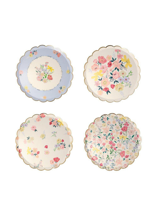 English Garden Plates