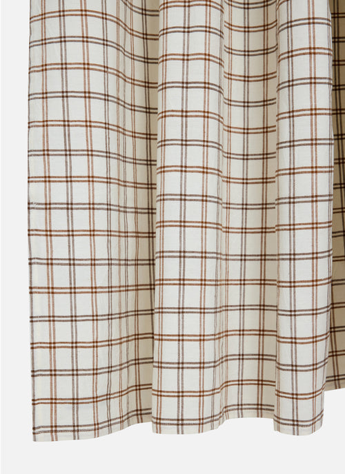 MAYFAIR - Nutmeg Ruffle Shower Curtain