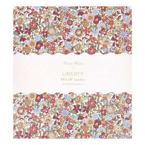 Meri Meri x Liberty June Blossom Candle Gift Box (x10)