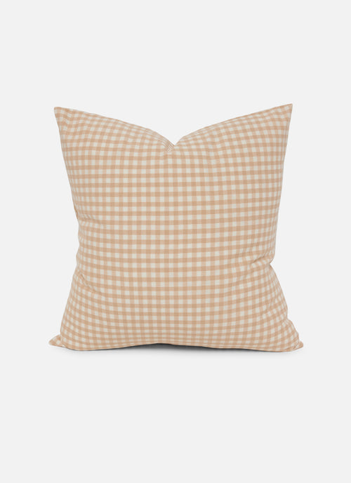 MINI GINGHAM - Blush Pillow