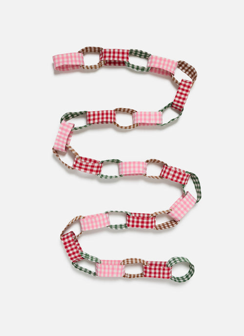 MINI GINGHAM - Multicolor Garland