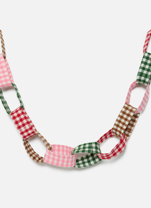 MINI GINGHAM - Multicolor Garland