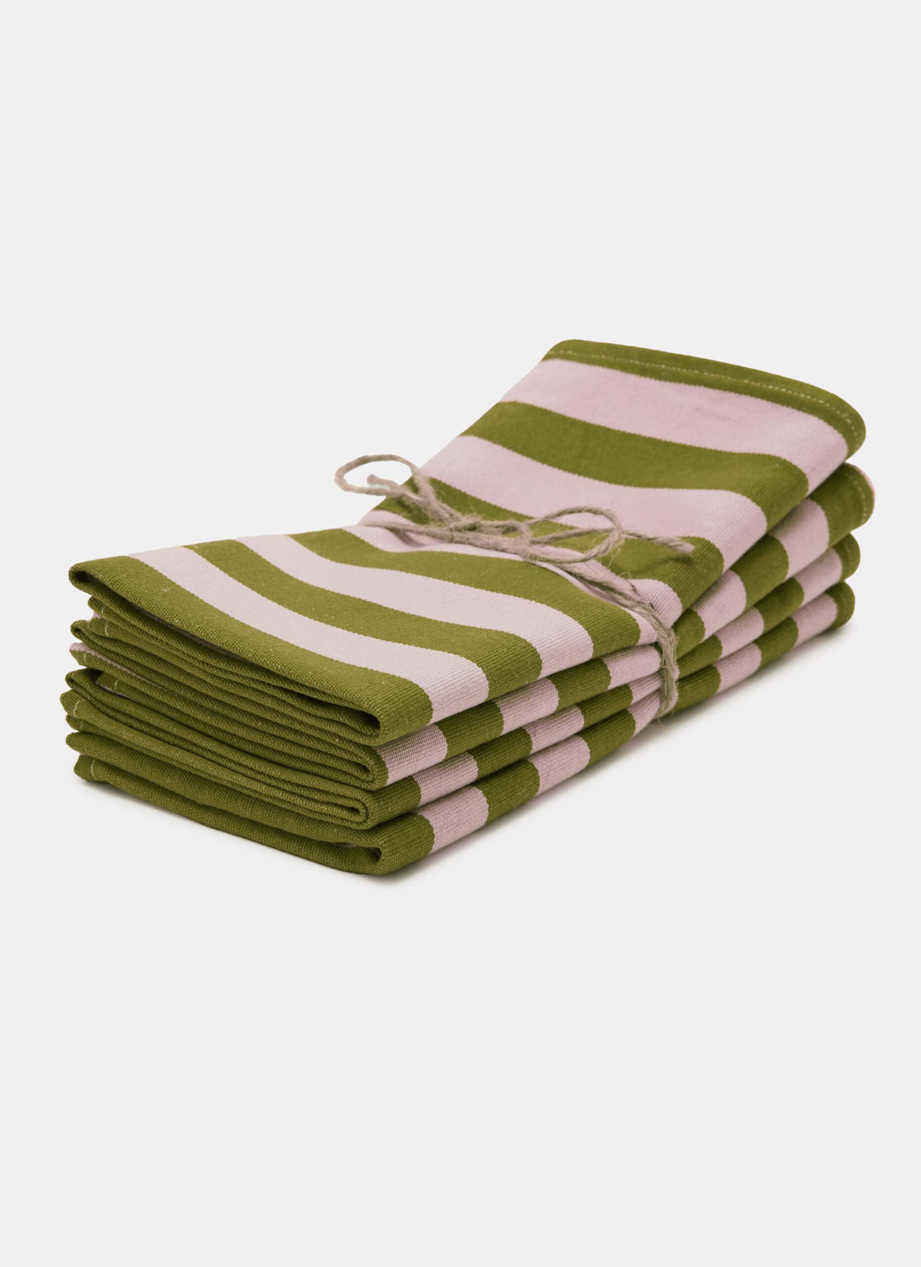 Heather Taylor Home Stripe Napkins - Thumbnail 2