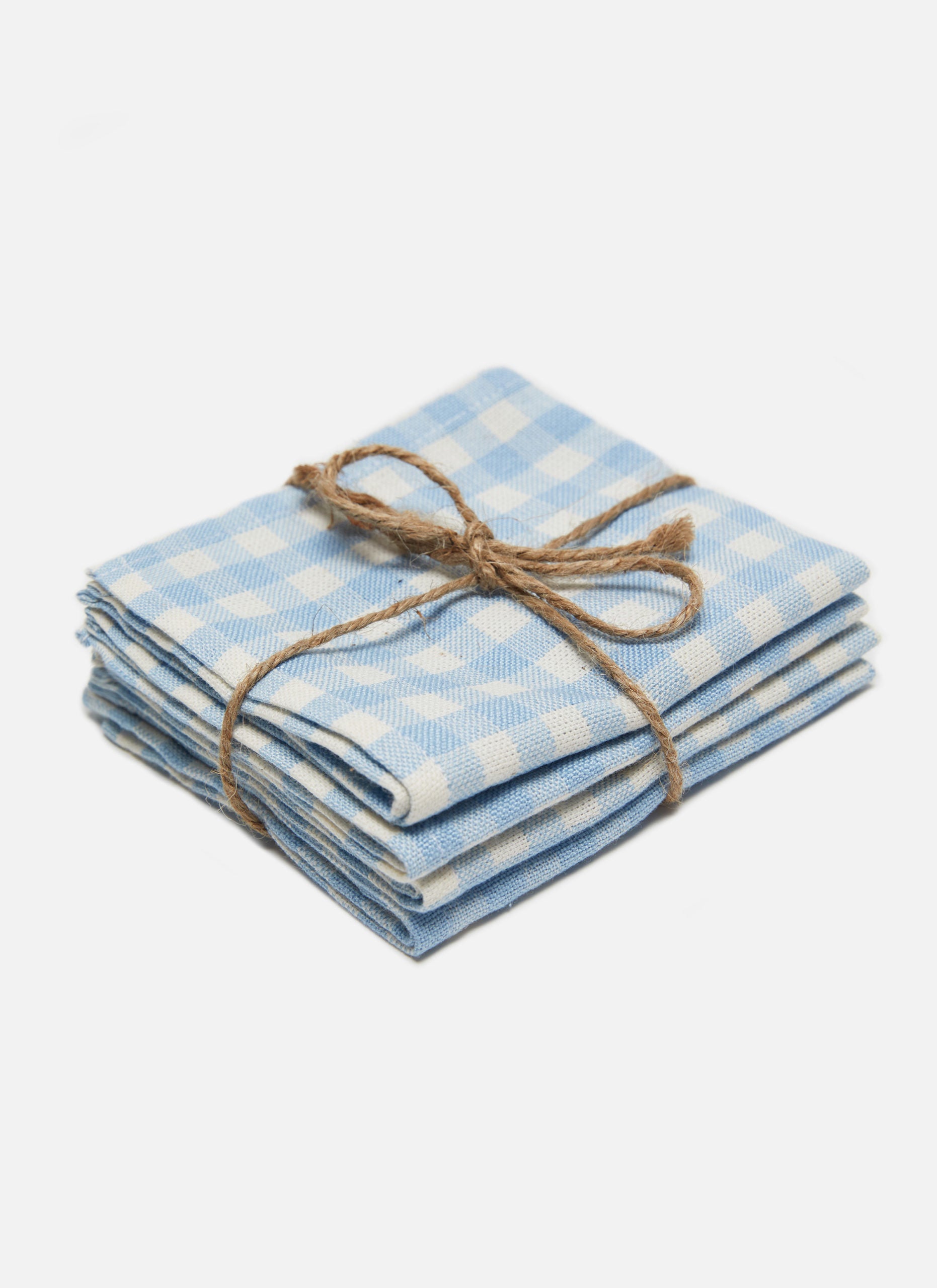 Mini Gingham Kid Napkins - Thumbnail 2