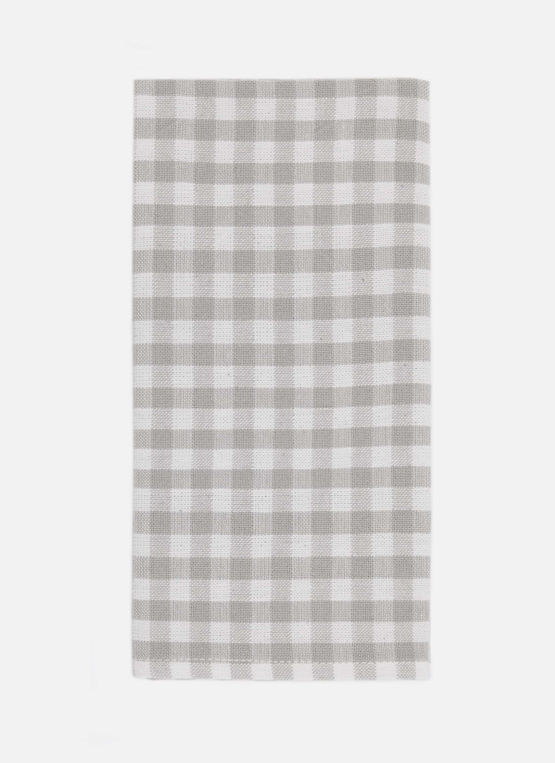 GINGHAM Dove Napkins - Thumbnail 5