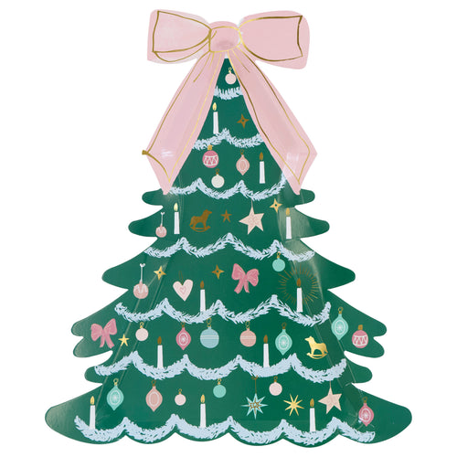 Meri Meri x New York City Ballet Tree Shaped Plates (x8)
