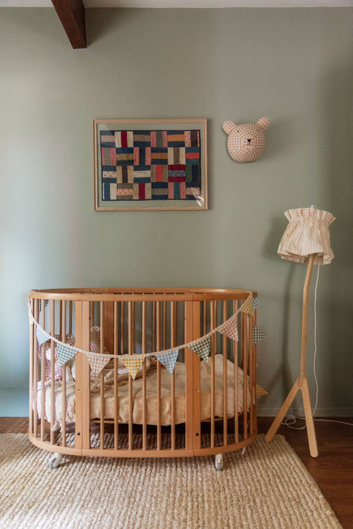 MINI GINGHAM - Pastel Flag Garland