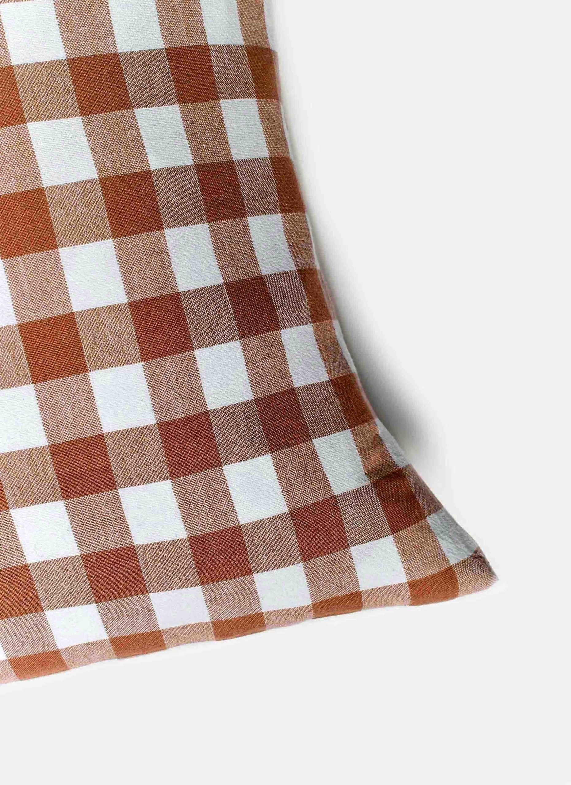 Heather Taylor Home Gingham Pillow - Thumbnail 4