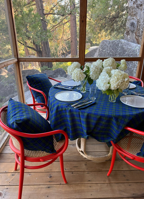 PORTLAND PLAID Multicolor Tablecloth – Heather Taylor Home