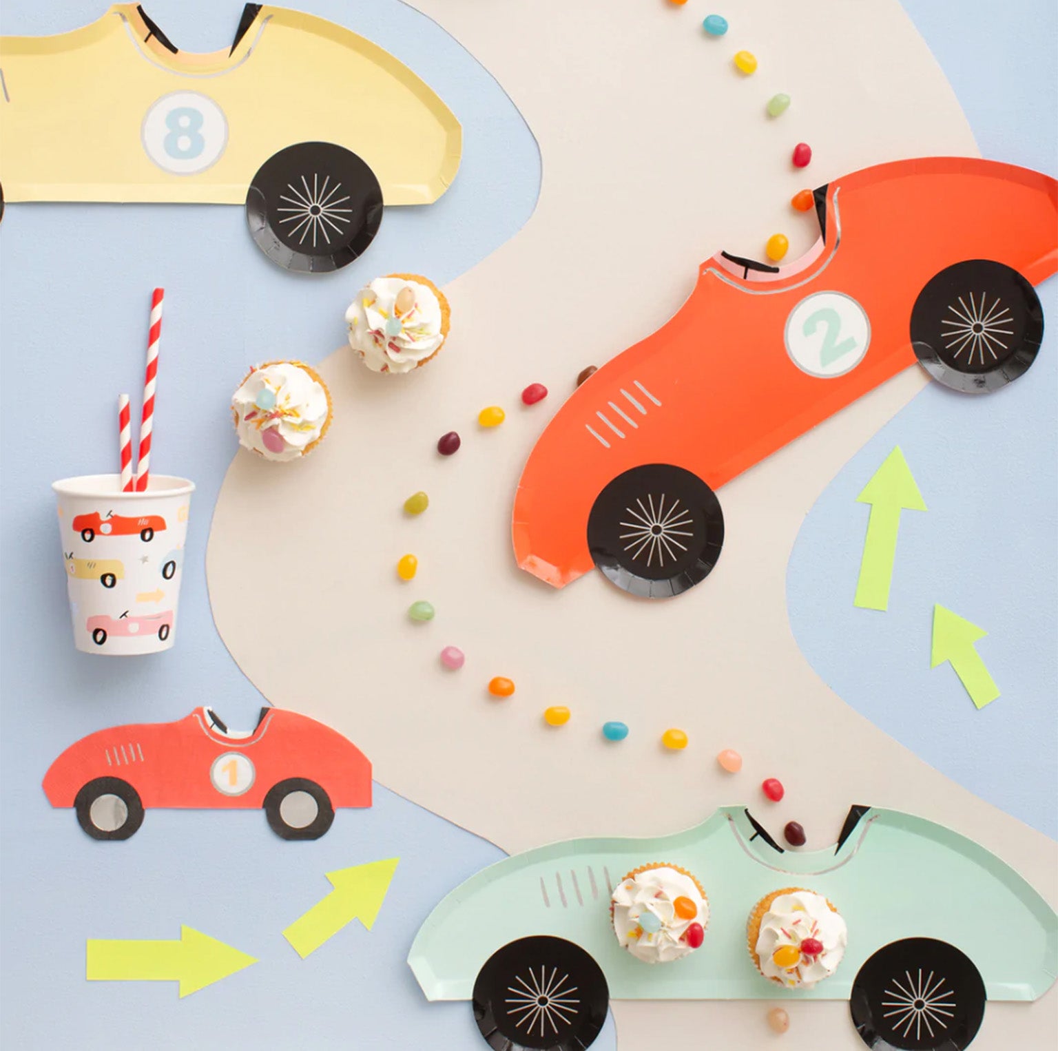 Race Car Plates – Heather Taylor Home