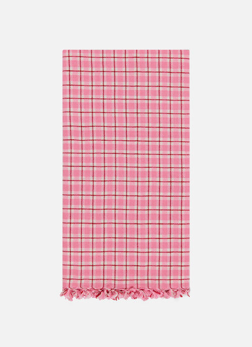 ROSIE PLAID - Pink Tea Towel