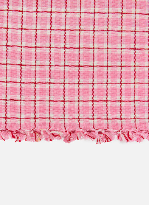 ROSIE PLAID - Pink Tea Towel
