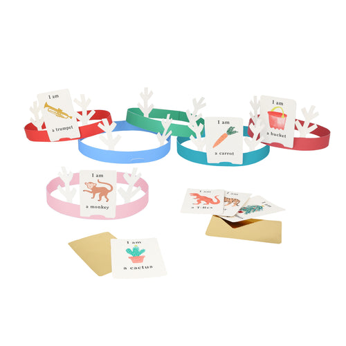 Santa, Reindeer & Tree Crackers (x6)