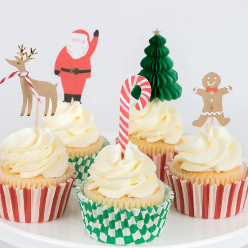 Festive House Cupcake Kit (x24 toppers)