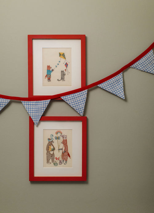 SOHO - Baby Blue Flag Garland