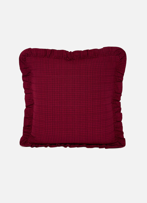 SOHO - Two Toned Bordeaux Pillow