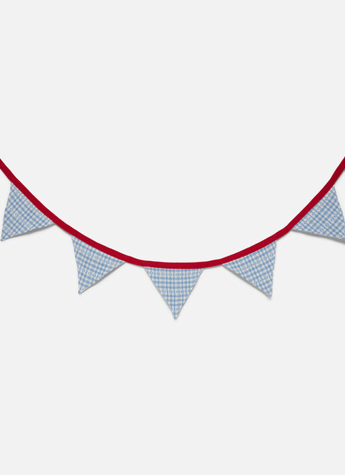 SOHO - Light Blue Flag Garland