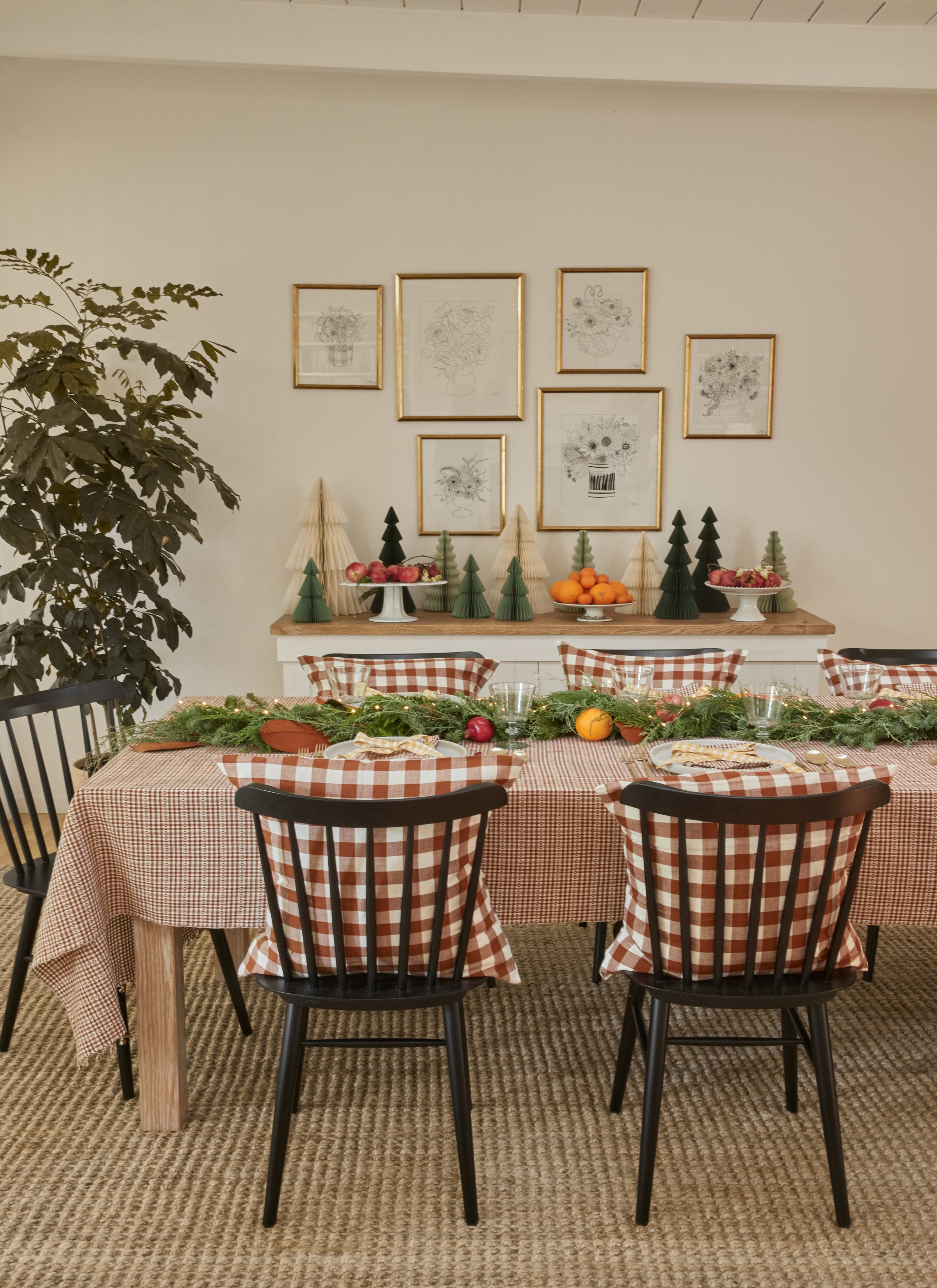 SOHO - Nutmeg Tablecloth – Heather Taylor Home