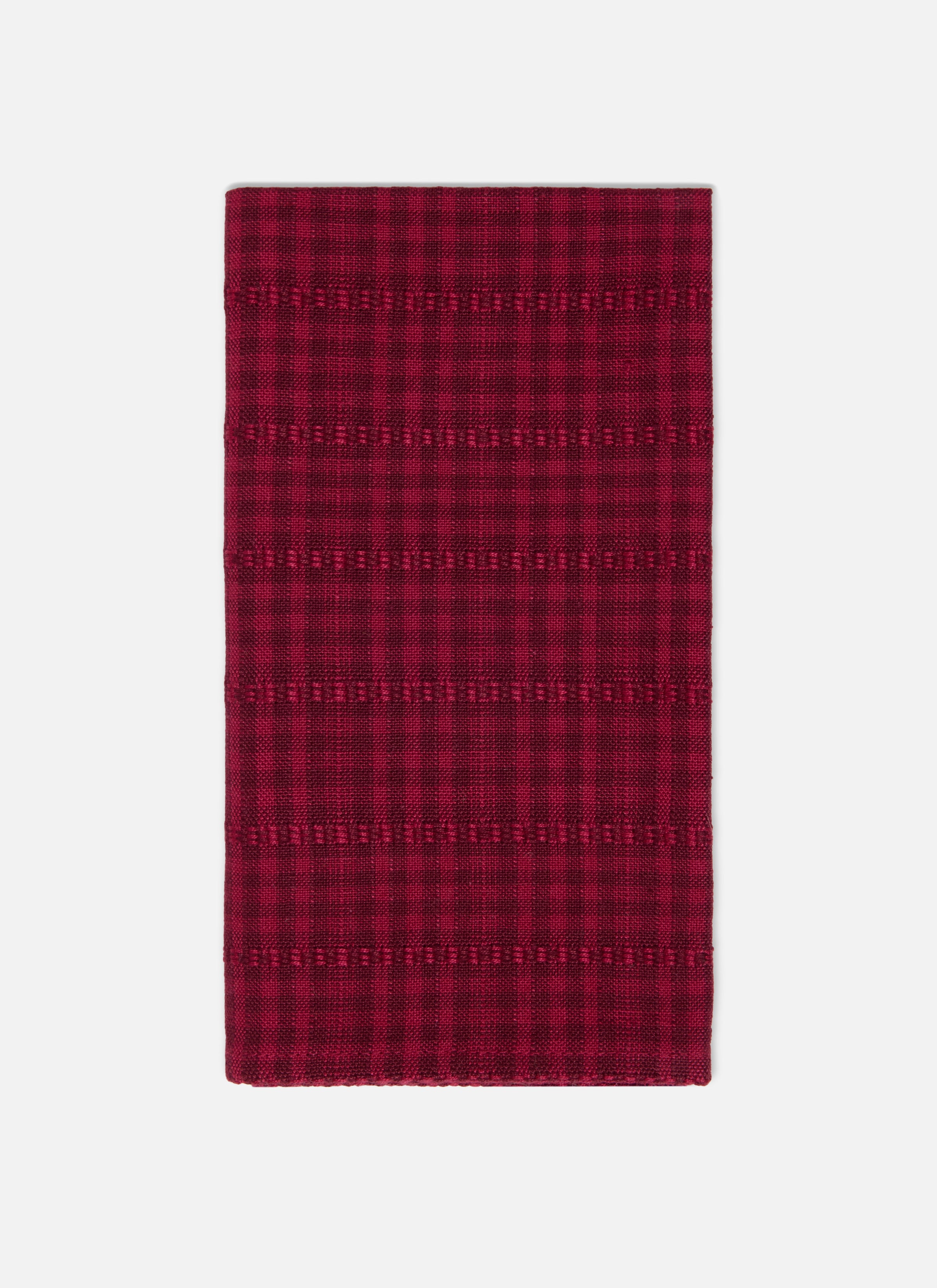 Soho Two Toned Bordeaux Napkins - Thumbnail 3