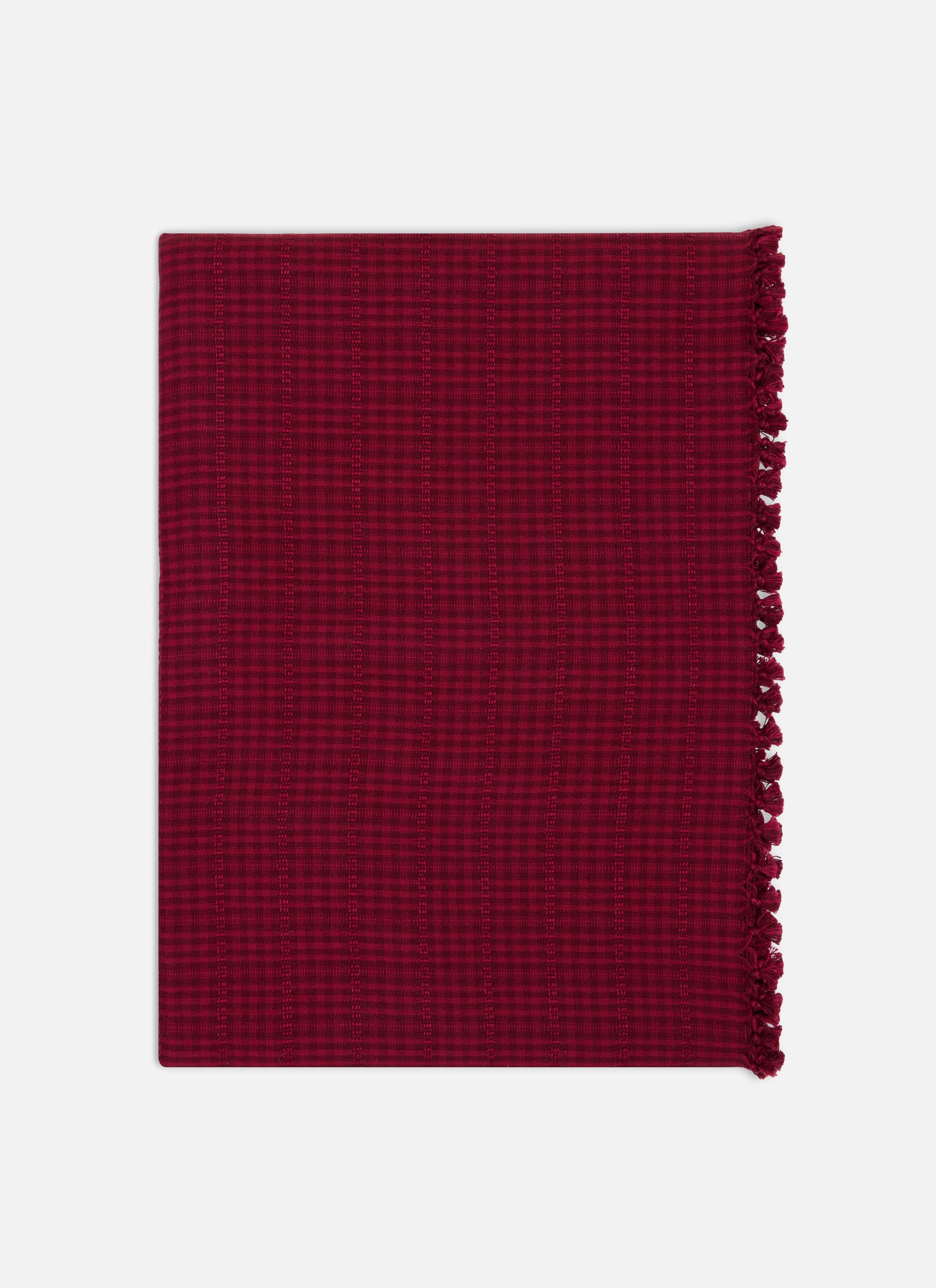 SOHO Two Toned Bordeaux Tablecloth