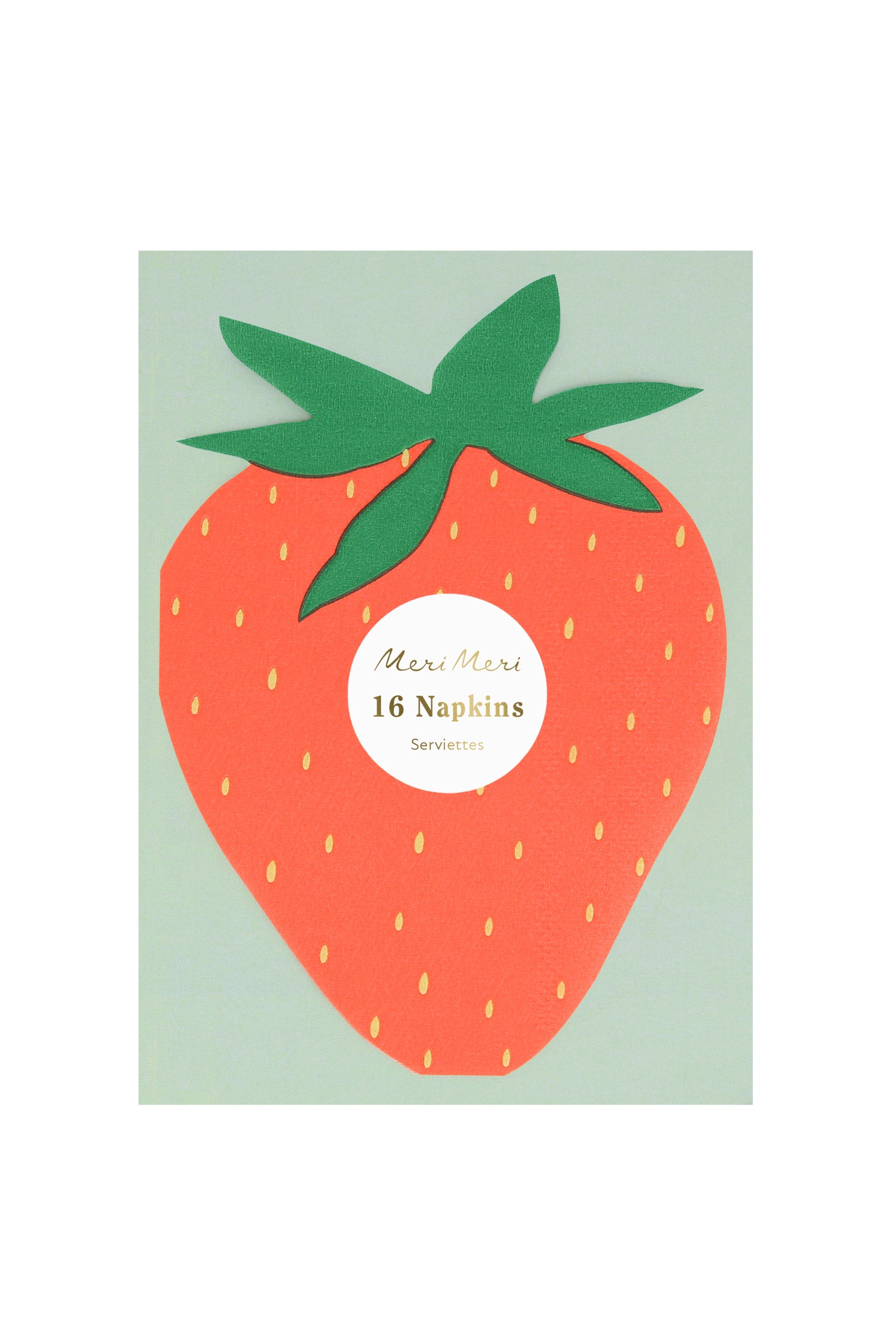 Strawberry Paper Napkins - Thumbnail 4