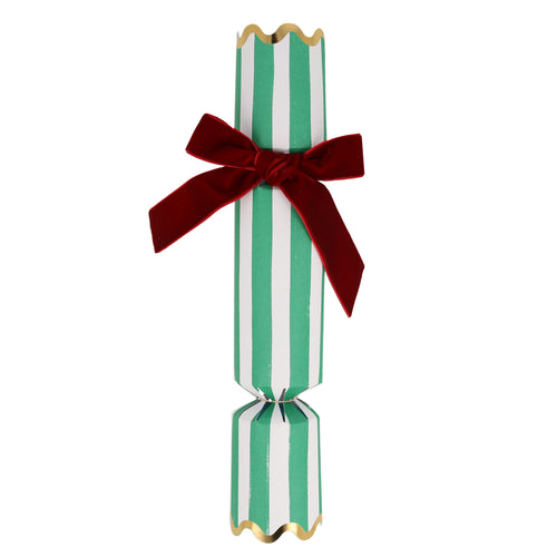 Stripe Velvet Bow Crackers