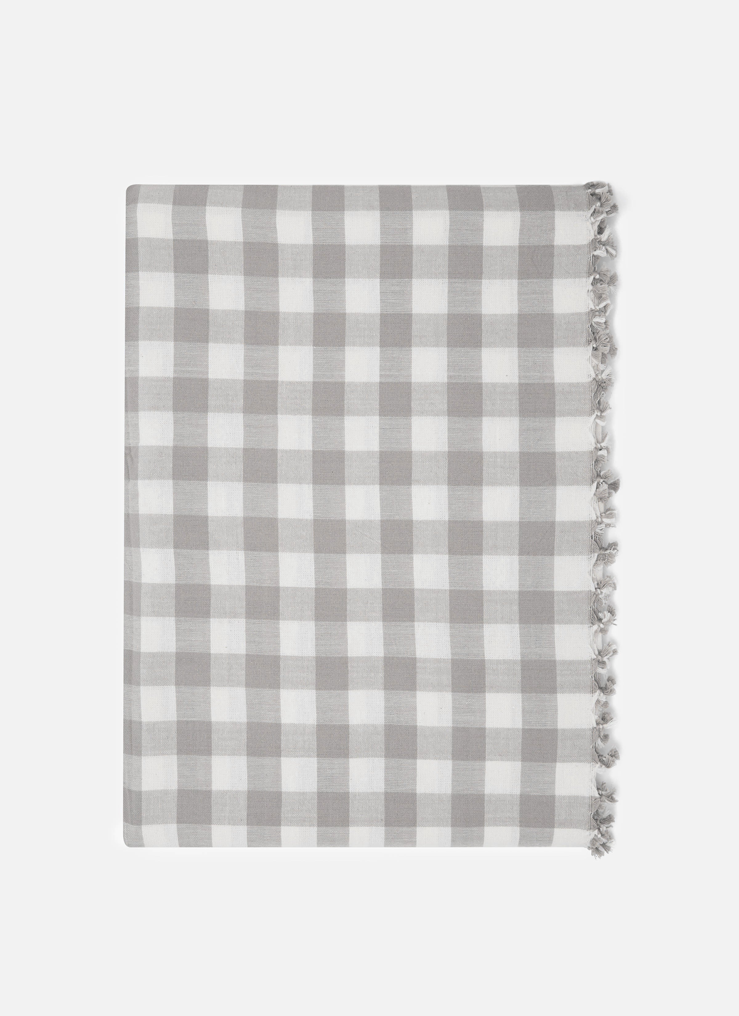 Gingham Dove Tablecloth - Thumbnail 2