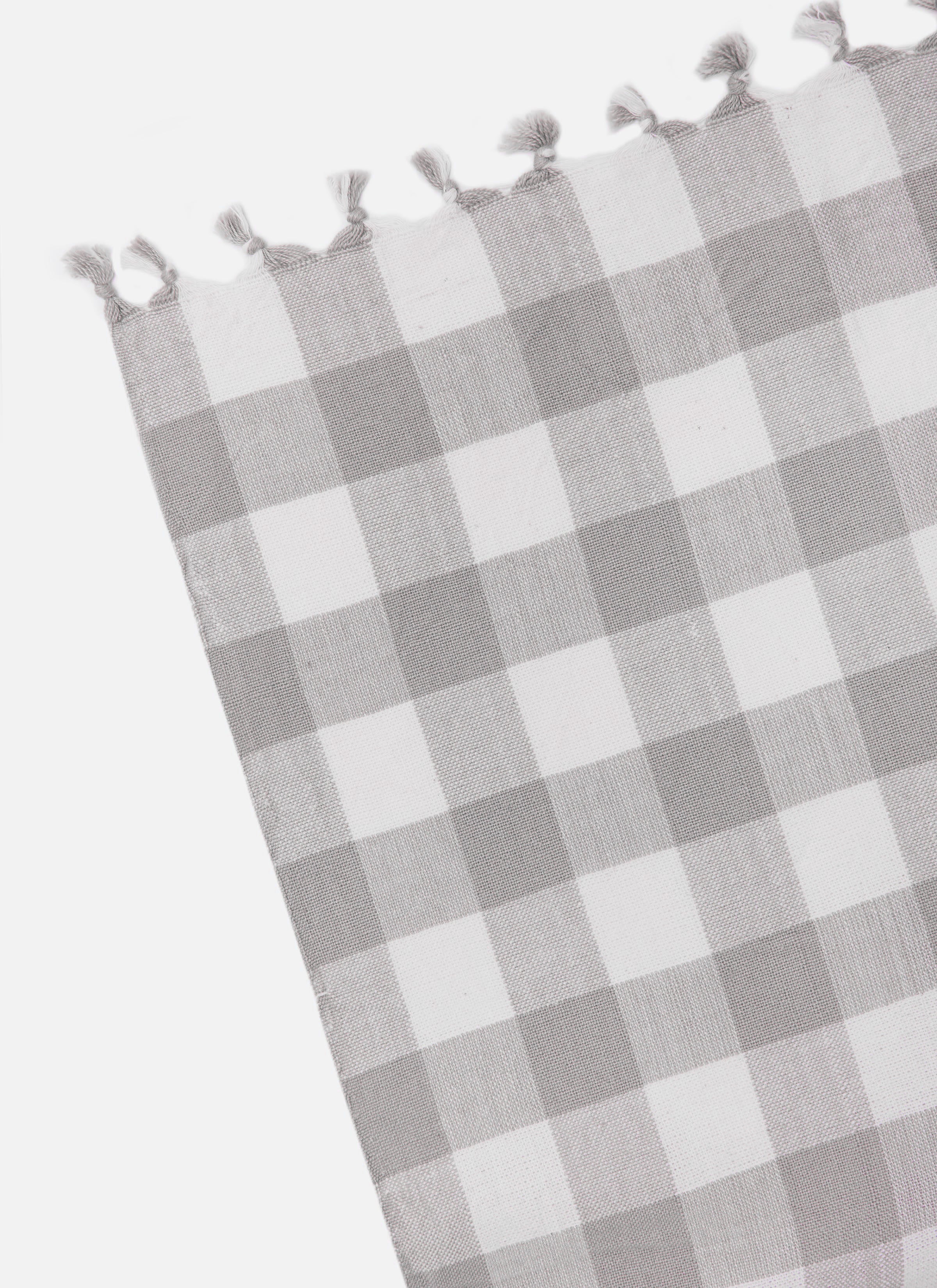 Gingham Dove Tablecloth - Thumbnail 5