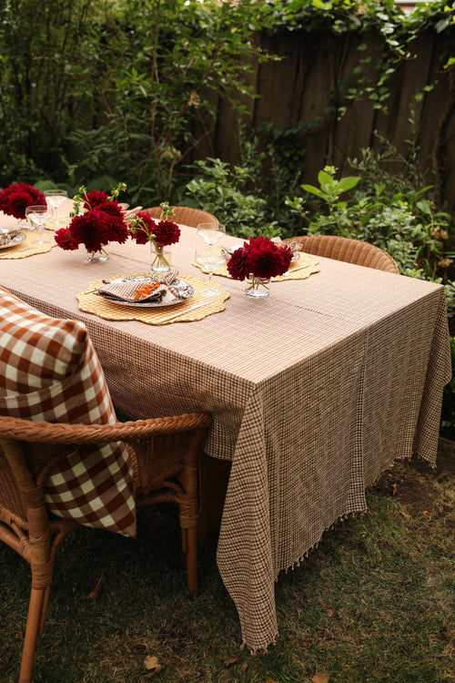 SOHO - Nutmeg Tablecloth