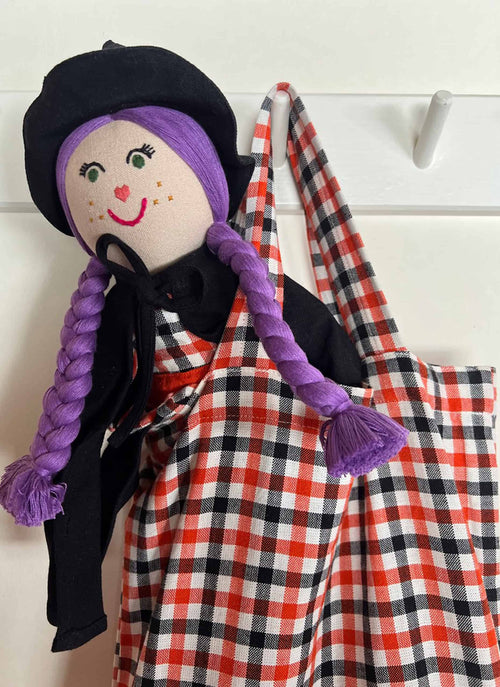 MINI GINGHAM -  Halloween Trick or Treat Bag