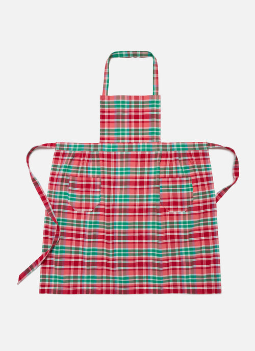 TALIA PLAID - Multi Apron
