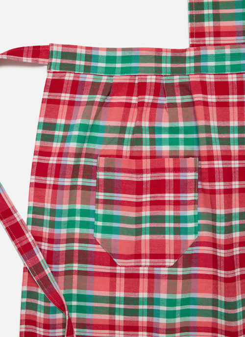 TALIA PLAID - Multi Apron
