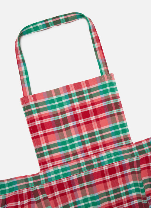 TALIA PLAID - Multi Apron