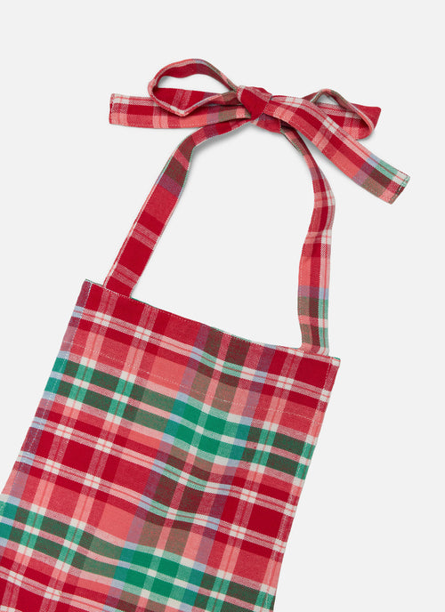 TALIA PLAID - Multi Kid Apron