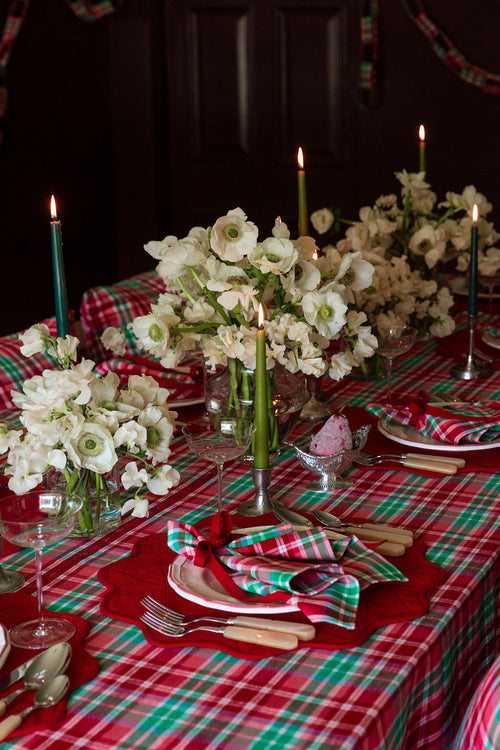 TALIA PLAID - Multi Tablecloth