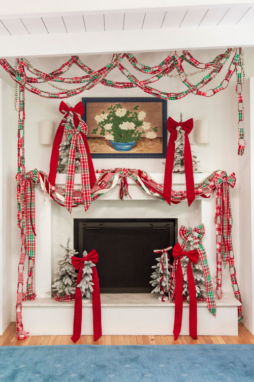 TALIA PLAID - Multi Chain Garland