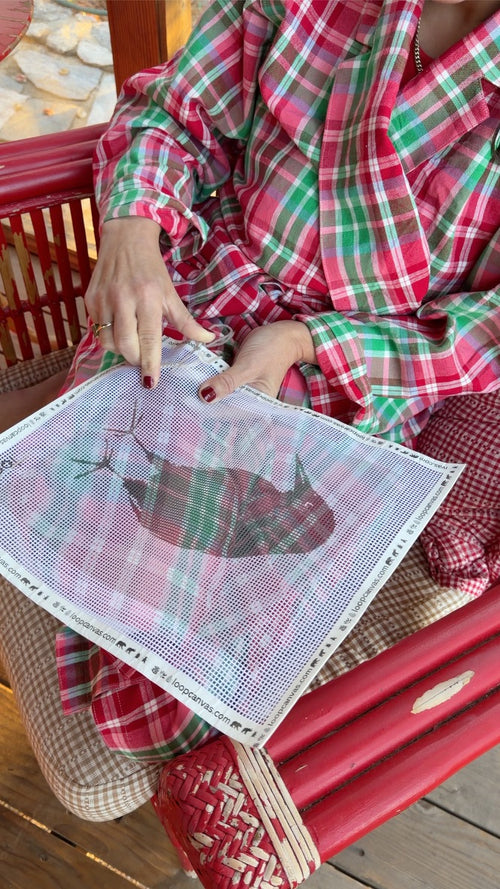 TALIA PLAID - Multi Bathrobe