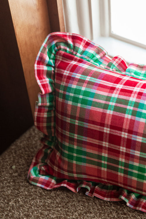 TALIA PLAID - Multi Petite Pillow