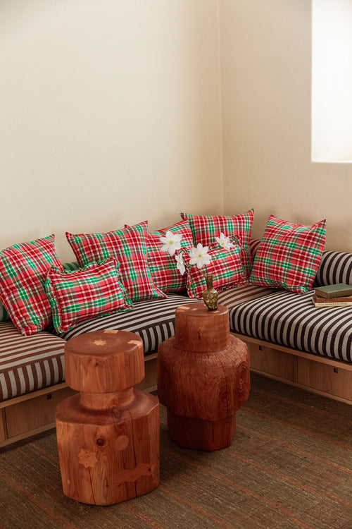 TALIA PLAID - Multi Petite Pillow